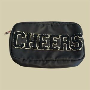 Gb Girls Bag Makeup Bag Black 'Cheers' Pouch